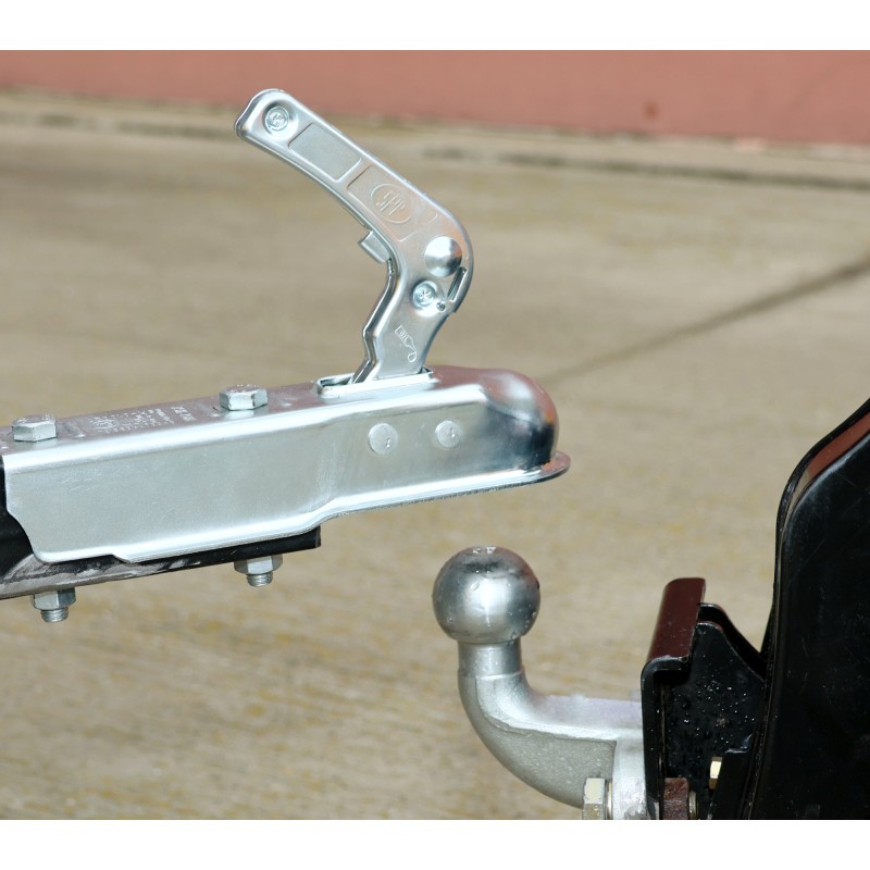 ProGARDEN Campo RM500CT remorca 500kg minitractor, 1 osie, prindere cupla, roti profil rutier 5.00-12, RIM 3.00B