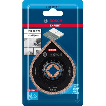 Bosch AVZ70RT4 Panza Expert Grout Abrasive 70 mm, R40 Starlock