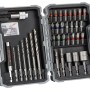 Bosch Set 35 piese Extra Hard mixt cu burghie de otel HSS-G
