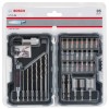 Bosch Set 35 piese Extra Hard mixt cu burghie de otel HSS-G