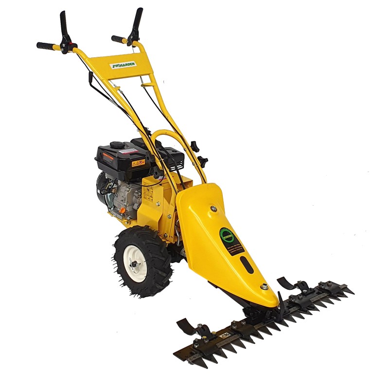 ProGARDEN BT-SM1003 Motocositoare cu bara 6.5CP, benzina 4T cu reductor, masa cosire dubla 970mm, 2 viteze