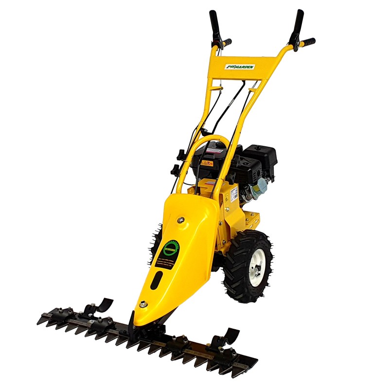 ProGARDEN BT-SM1003 Motocositoare cu bara 6.5CP, benzina 4T cu reductor, masa cosire dubla 970mm, 2 viteze
