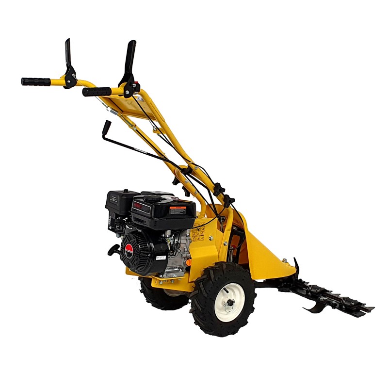 ProGARDEN BT-SM1003 Motocositoare cu bara 6.5CP, benzina 4T cu reductor, masa cosire dubla 970mm, 2 viteze