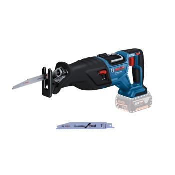 Bosch GSA 185-LI (solo) Ferastrau sabie brushless 230mm, Li-Ion 18V + 2 panze, fara acumulator in set