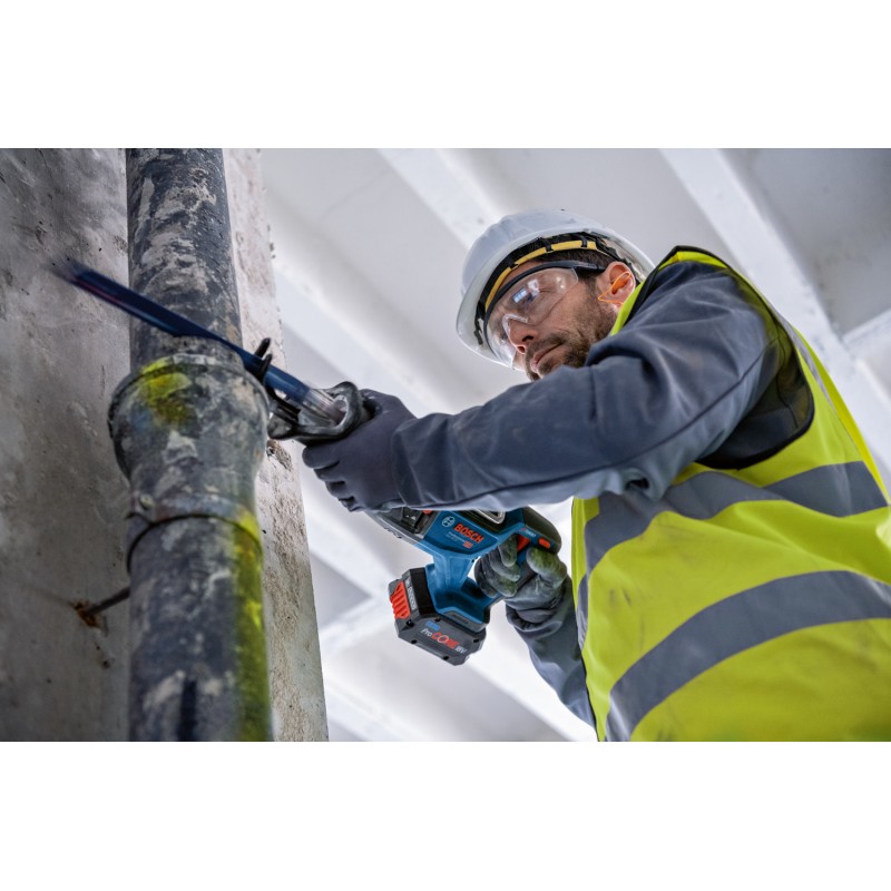 Bosch GSA 185-LI (solo) Ferastrau sabie brushless 230mm, Li-Ion 18V + 2 panze, fara acumulator in set