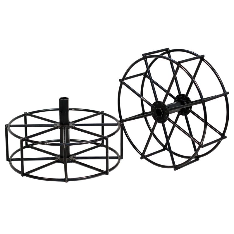 ProGARDEN Set roti metalice 500x170, manicot cu flanse, hex 32mm pentru motocultor Campo