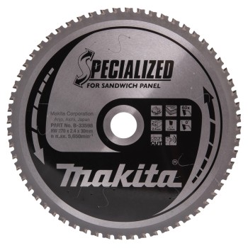Makita B-33598 Panza circular panou sandwich 2.4x30x270mm, 60T
