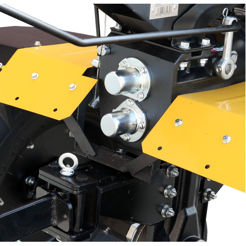 ProGARDEN Campo 1873 Alpine V2 motocultor 18CP, 2+1 trepte, 3+1+1 freze, roti 6.00-12, benzina, EU V, pornire electrica, 2 prize putere