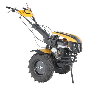 ProGARDEN Campo 1873 Alpine V2 motocultor 18CP, 2+1 trepte, 3+1+1 freze, roti 6.00-12, benzina, EU V, pornire electrica, 2 prize putere