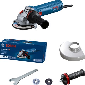 Bosch GWS 12-125S Polizor unghiular D125mm, M14, 1200W + maner suplimentar