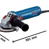 Bosch GWS 12-125S Polizor unghiular D125mm, M14, 1200W + maner suplimentar