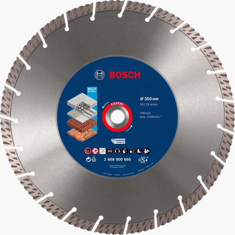 Bosch Disc diamantat Expert MultiMaterial 3.3x350x20/25.4mm