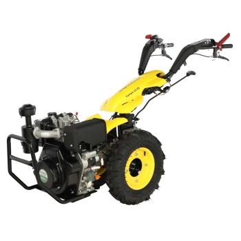 ProGARDEN Campo U12E motocultor multifunctional 12CP, diesel, pornire electrica, 3+2 viteze, reductor