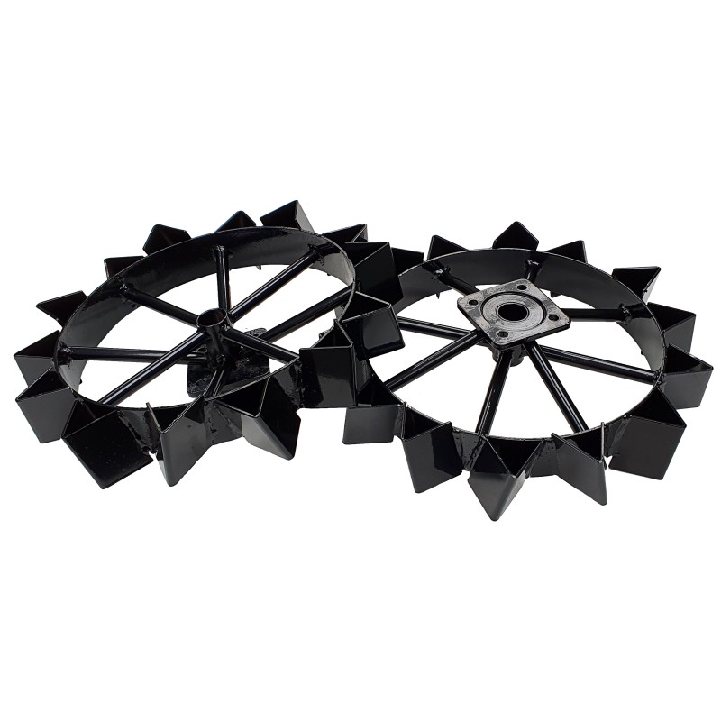 Progarden RM47 set 2 roti metalice 475x30x115mm, accesoriu motocultoare seria Campo U