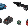 Bosch GSB 18V-150 C Masina de gaurit cu percutie brushless 150Nm + 2 acumulatori Li-Ion 18V +  incarcator 8 Ah + L-Boxx