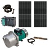 Progarden Pachet TSSGJ3.2-35-48/500 Pompa de suprafata 1", solar, 500W/48V, MPPT, 35m, 3.2mch, inox, apa curata + 2 x SP460M-72H Panou fotovoltaic