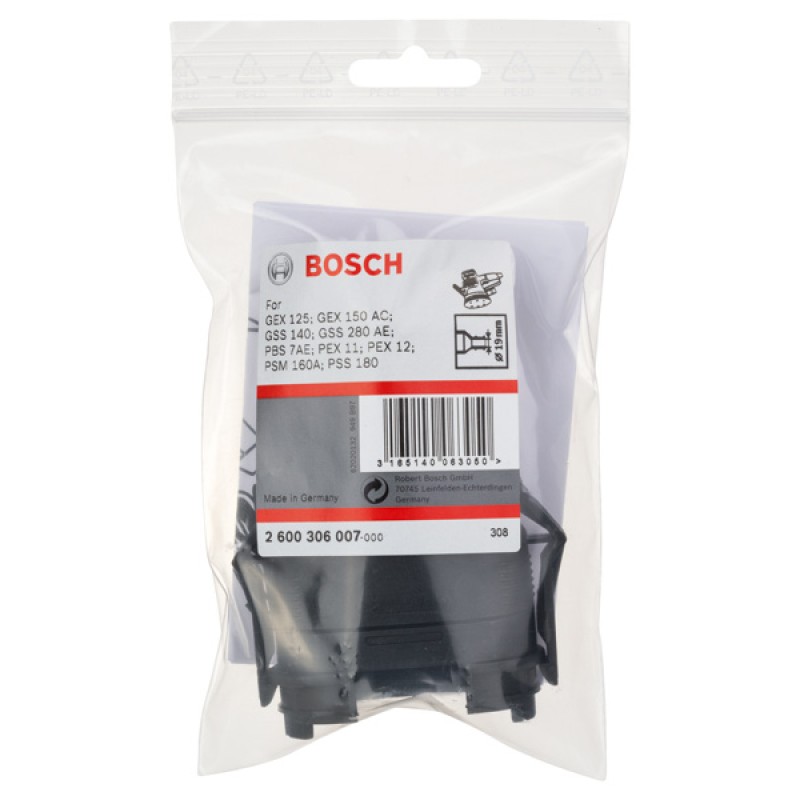 Bosch Adaptor cuplare furtun aspirare pentru GEX, GSS, PEX, PBS, 19mm