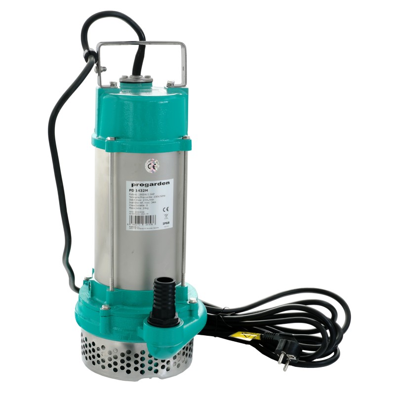 ProGARDEN PD 1432M Pompa submersibila 1.25", 1900W, 233L/min, 34m, apa murdara