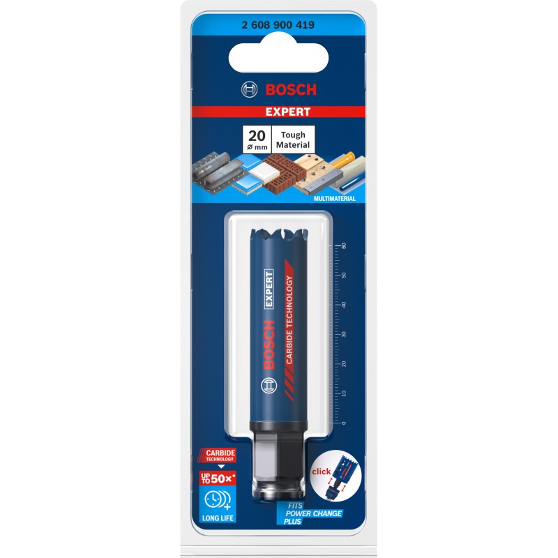 Bosch Carota Expert Tough Material, 20X60mm
