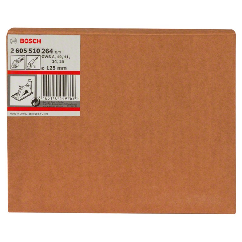 Bosch Sanie ghidare cu racord de aspirare 115/125 mm pentru GWS