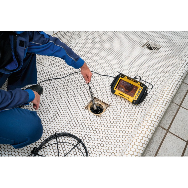 REMS CamSys 175010 Sistem inspectie video 3.7V, 4Ah, LCD 3.5"