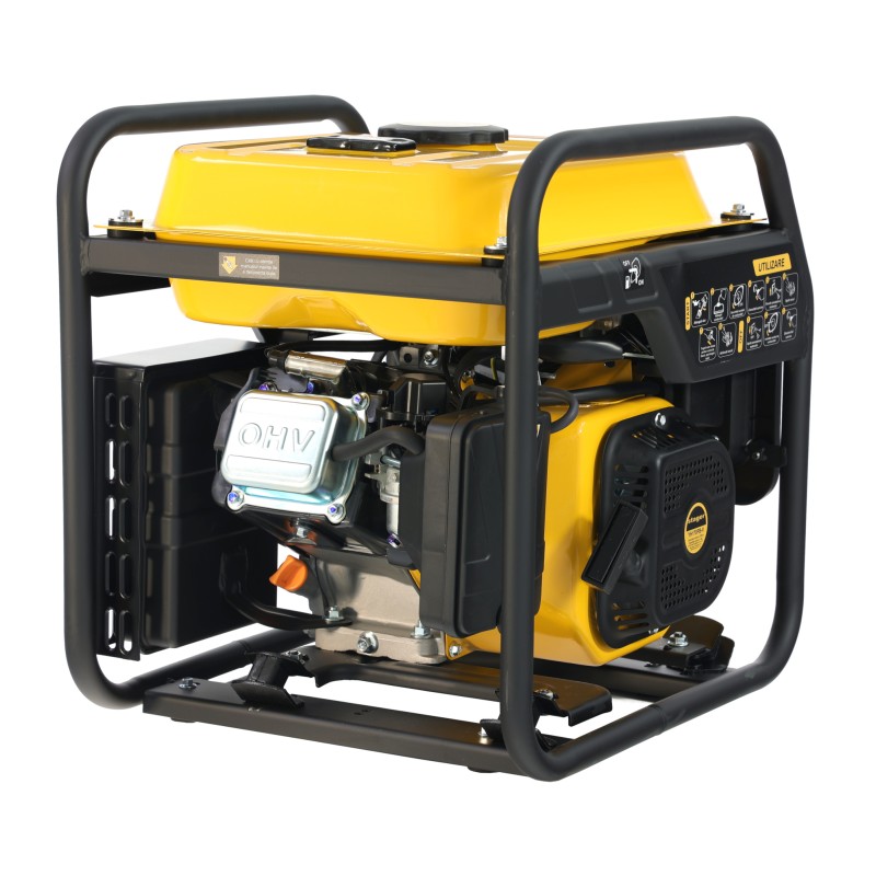 Stager DigiS 4000i Generator digital invertor open-frame 4kW, monofazat, benzina, G2, autonomie pana la 13h