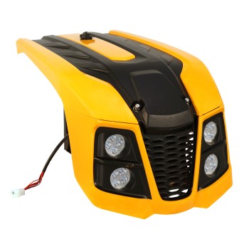 ProGARDEN Capota minitractoare cu 4 faruri LED Campo T12