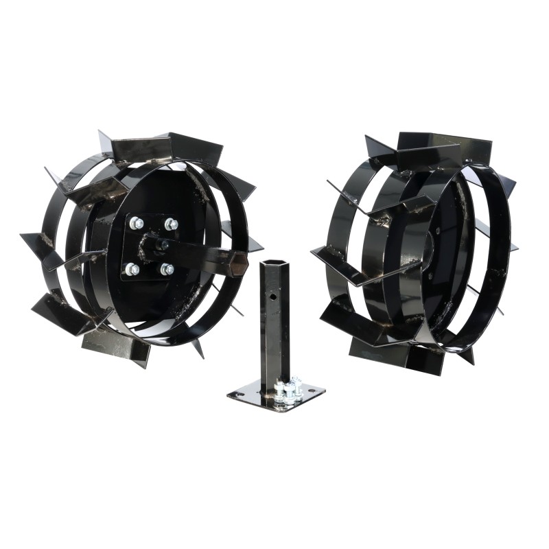 ProGARDEN Set 2 roti metalice 400x8 cu manicot 32mm