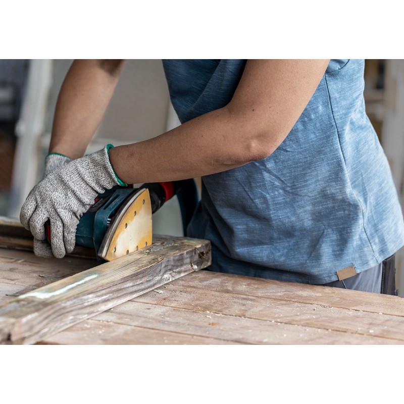 Bosch  Set 10 Foi abrazive C470, 93x230mm, G120, 8 gauri