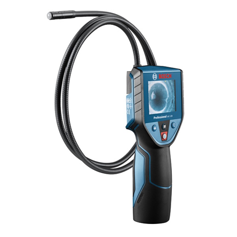 Bosch GIC 120 Camera inspectie, display 2.7", cordon 120cm + 4 Baterii 1.5V LR6 (AA)