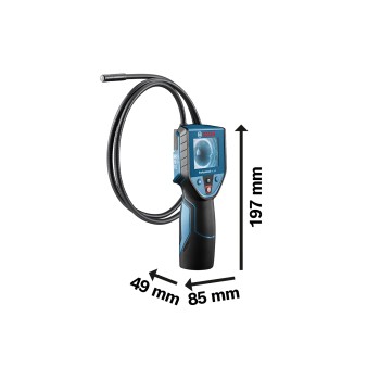 Bosch GIC 120 Camera inspectie, display 2.7", cordon 120cm + 4 Baterii 1.5V LR6 (AA)
