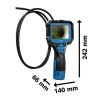 Bosch GIC 12V-4-23 C Camera inspectie display 4.3", cordon 150cm + 4 Baterii 1.5V LR6 (AA) + Adaptor acumulatori alcalini AA1