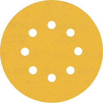 Bosch Set 5 foi abrazive disc C470, 125mm, G240, 8 gauri