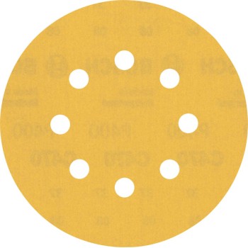 Bosch Set 5 foi abrazive disc C470, 125mm, G400, 8 gauri