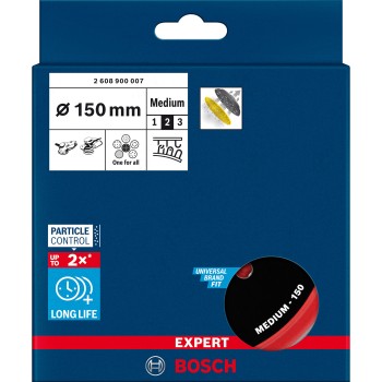 Bosch Taler mediu cu gauri multiple 150mm, Expert