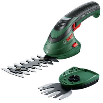 Bosch ISIO3 Foarfece pentru taiat iarba, tufe si arbusti, acumulator Li-Ion 3.6V, 1.5Ah, 8x80x120mm