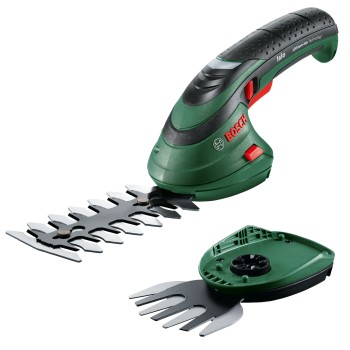 Bosch ISIO3 Foarfece pentru taiat iarba, tufe si arbusti, acumulator Li-Ion 3.6V, 1.5Ah, 8x80x120mm
