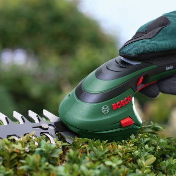 Bosch ISIO3 Foarfece pentru taiat iarba, tufe si arbusti, acumulator Li-Ion 3.6V, 1.5Ah, 8x80x120mm