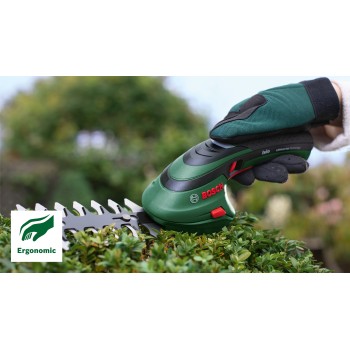 Bosch ISIO3 Foarfece pentru taiat iarba, tufe si arbusti, acumulator Li-Ion 3.6V, 1.5Ah, 8x80x120mm