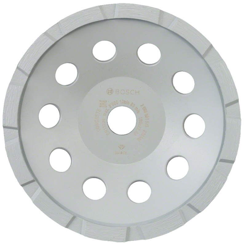 Bosch Disc diamantat abraziv oala Standard for Concrete 180x22.23x5mm