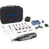 Dremel 8240-3/45 Unealta multifunctionala cu 1 acumulator 12V, 2Ah + 45 accesorii si geanta transport