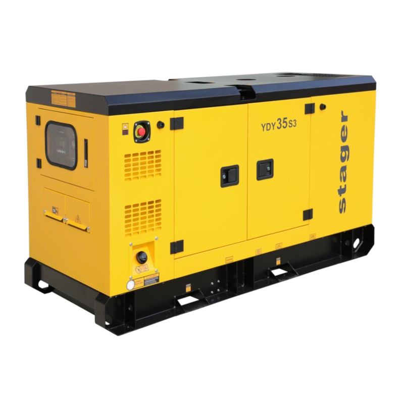 Stager YDY35S3 Generator insonorizat 35kVA, 46A, 1500rpm, trifazat, diesel