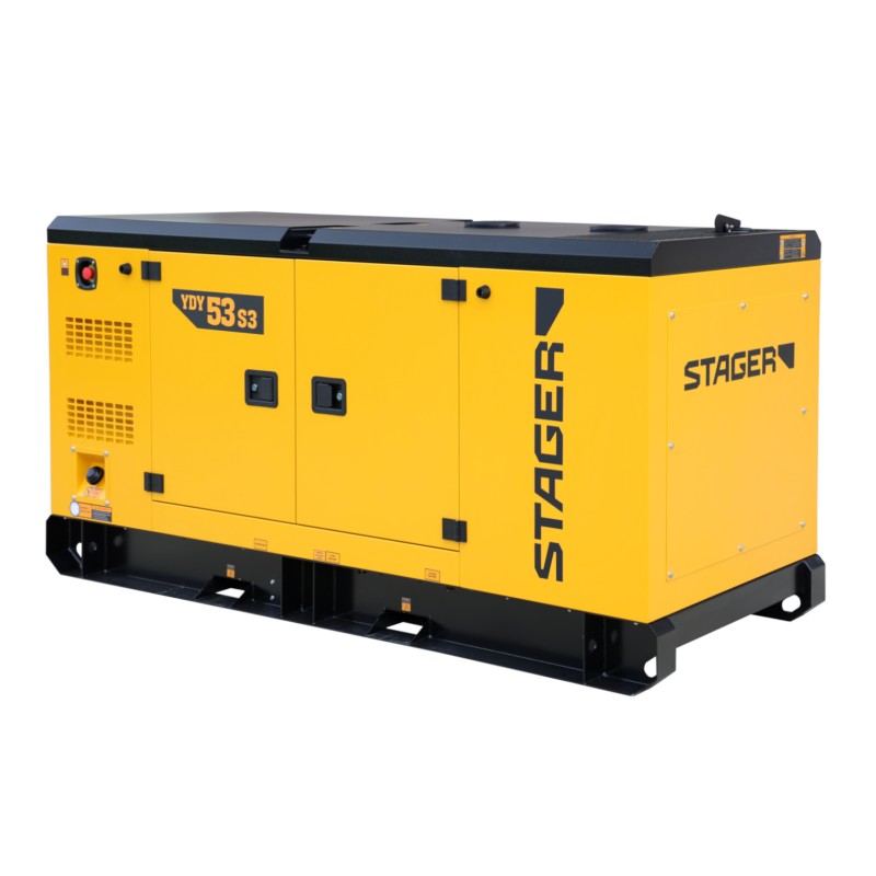 Stager YDY53S3 Generator insonorizat 53kVA, 69A, 1500rpm, trifazat, diesel