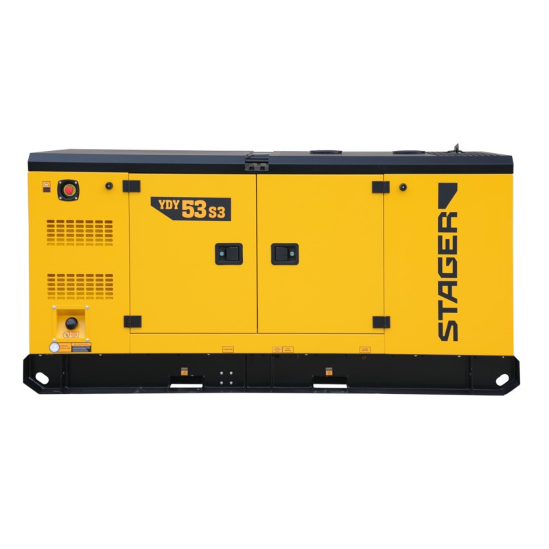 Stager YDY53S3 Generator insonorizat 53kVA, 69A, 1500rpm, trifazat, diesel