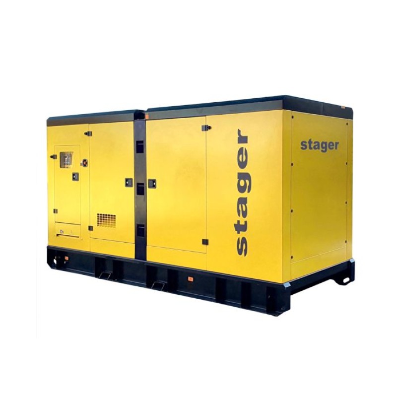 Stager YDSD165S3 Generator insonorizat 165kVA, 217A, 1500rpm, trifazat, diesel