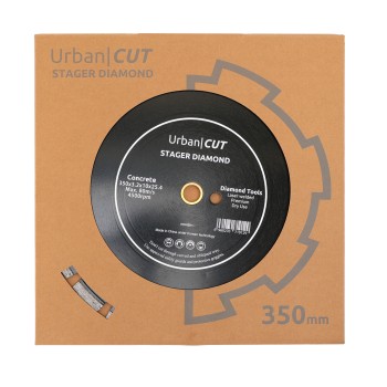 Stager URBAN CUT Disc diamantat 350x3.2x10x25.4-P pentru beton/asfalt