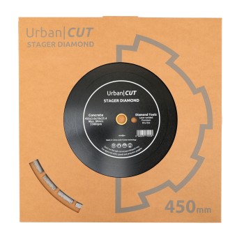 Stager URBAN CUT Disc diamantat 450x3.6x10x25.4-P pentru beton/asfalt