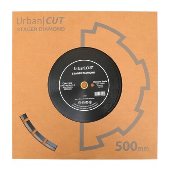 Stager URBAN CUT Disc diamantat 500x3.6x10x25.4-P pentru beton/asfalt