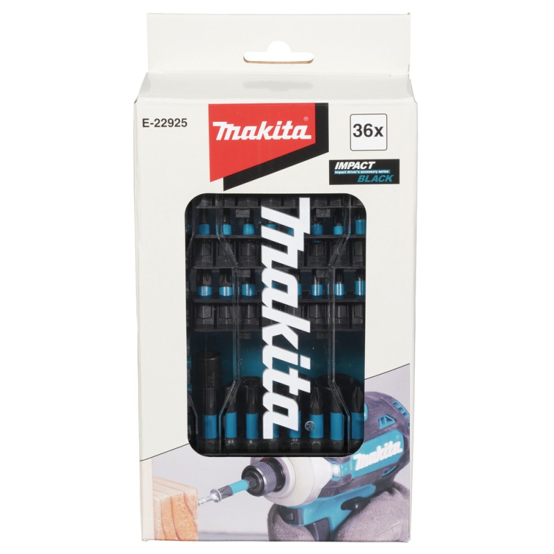 Makita Impact Black E-22925 Set 36 Accesorii insurubare
