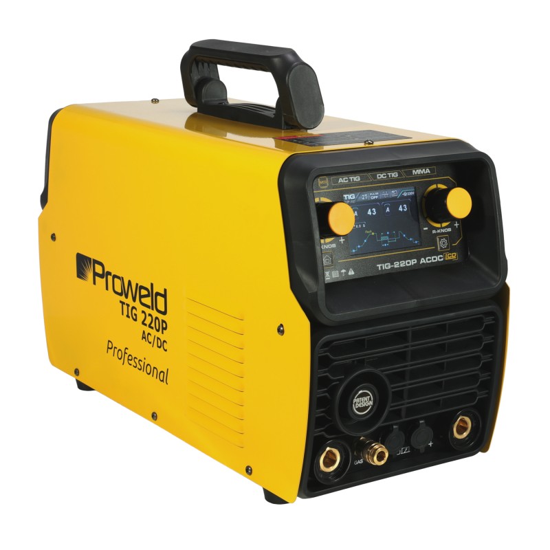 ProWELD TIG 220P AC/DC Invertor sudura profesional, Puls, TIG, Aluminiu, MMA